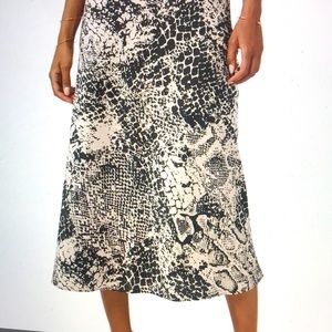1. State Midi Skirt Size Size 14 Side Zipper